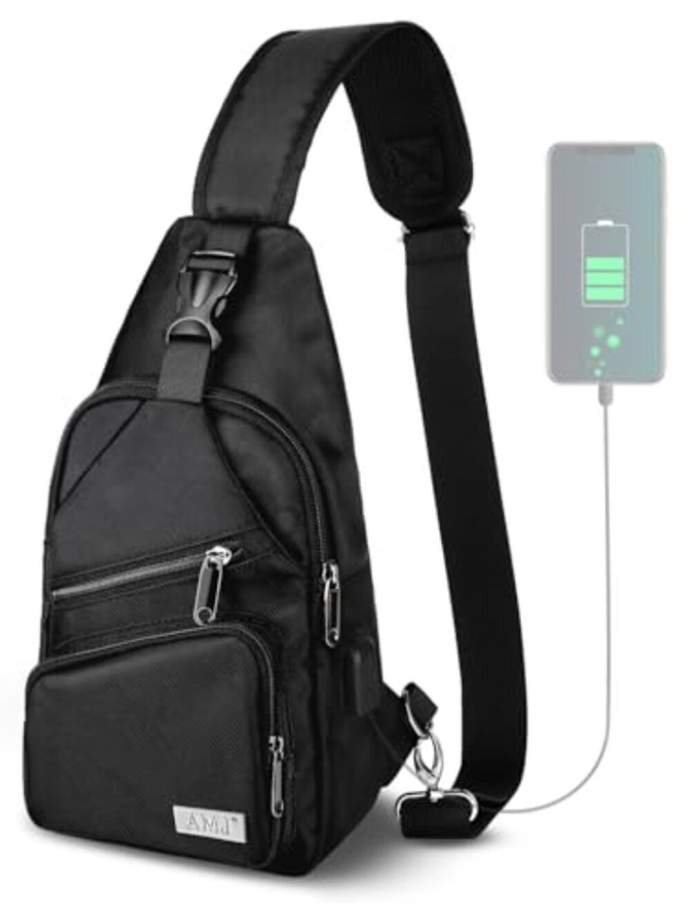 🆕 Sling Bag for Hiking and Outdoor, Crossbody Shoulder Backpack, Travel Chest